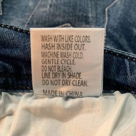 VIP Honey Blue Jean Denim Plus Size Women's Shorts 4XL - Picture 9 of 9